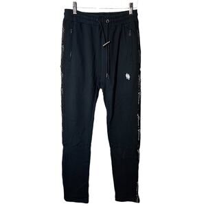 Homme + Femme Sweatpants Men's Women’s SM Black Signature Slim Fit Track Jogger